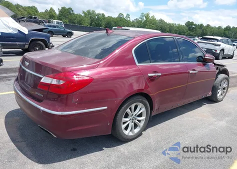 2013 Hyundai Genesis 3.8 from USA, damaged, VIN KMHGC4DD8DU237002